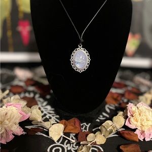 Cotton candy sky necklace